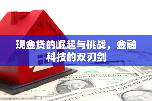 黔西南现金贷的崛起与挑战，金融科技的双刃剑