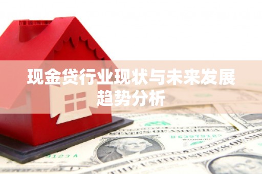 黔西南现金贷行业现状与未来发展趋势分析