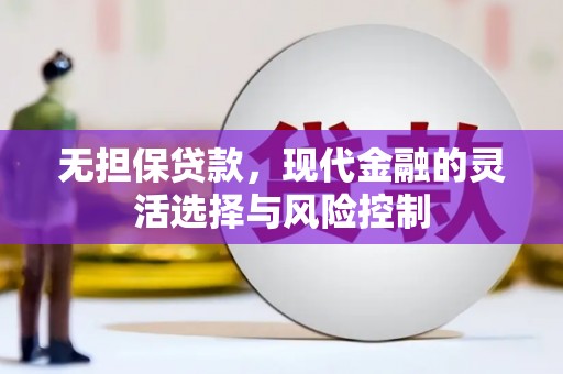 黔西南无担保贷款，现代金融的灵活选择与风险控制