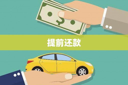 黔西南提前还款