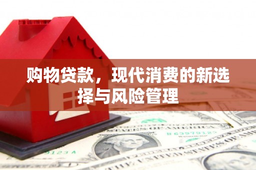 黔西南购物贷款，现代消费的新选择与风险管理