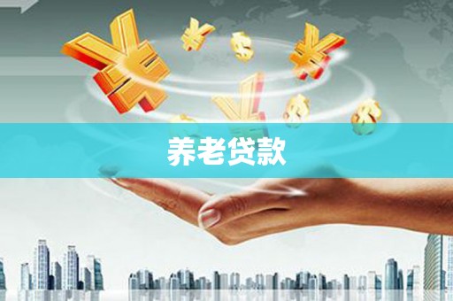 黔西南养老贷款