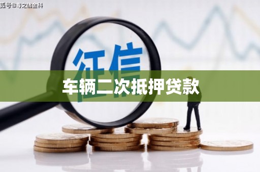 黔西南车辆二次抵押贷款