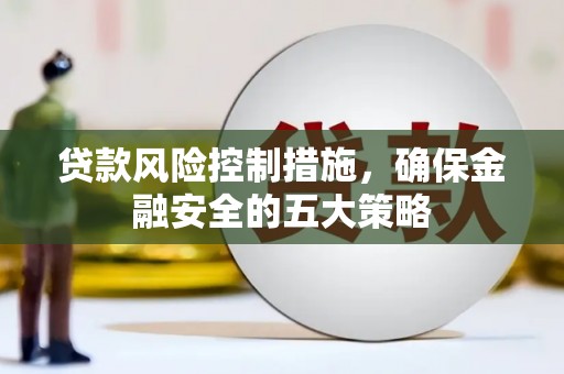 黔西南贷款风险控制措施，确保金融安全的五大策略