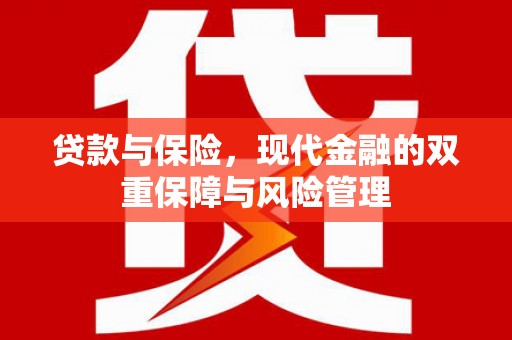 黔西南贷款与保险，现代金融的双重保障与风险管理