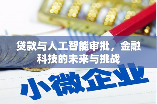 黔西南贷款与人工智能审批，金融科技的未来与挑战