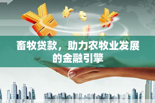 黔西南畜牧贷款，助力农牧业发展的金融引擎
