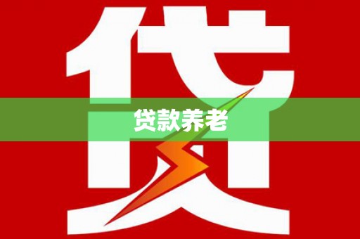 黔西南贷款养老