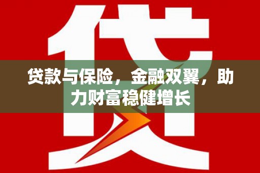 黔西南贷款与保险，金融双翼，助力财富稳健增长