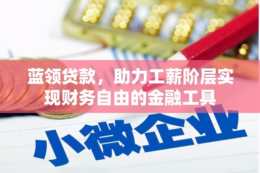 黔西南蓝领贷款，助力工薪阶层实现财务自由的金融工具