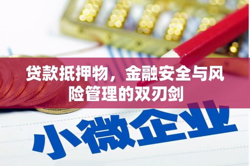 黔西南贷款抵押物，金融安全与风险管理的双刃剑