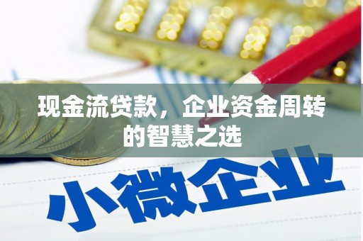 黔西南现金流贷款，企业资金周转的智慧之选