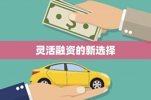黔西南灵活融资的新选择