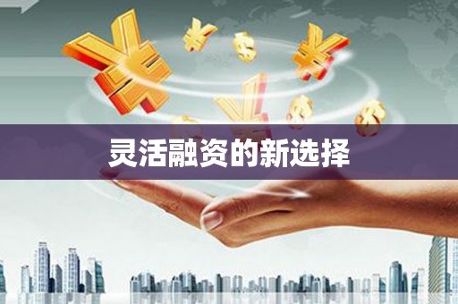 黔西南灵活融资的新选择