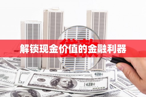 黔西南解锁现金价值的金融利器